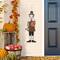 Glitzhome® 36" Metal Thanksgiving Pilgrim Boy Standing Or Hanging Yard Stake